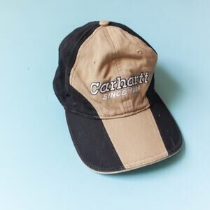 Carhartt Vintage 90s Y2K Two Toned Baseball Cap Hat Logo Unisex One Size